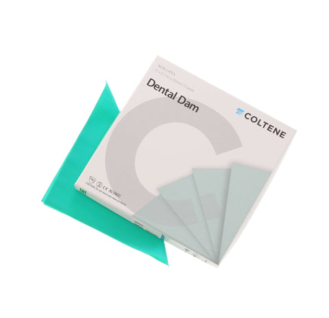 Dental Dam Non-Latex 5x5 Med Teal 15/Bx ..Whaledent Inc (H09928)