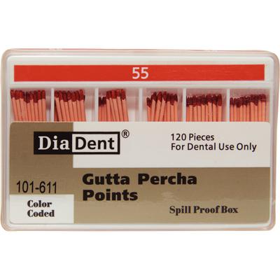 GP Spillproof   #55 Gutta Percha (Non-Marked) 120/box 101-611 - Diadent - Gift Card - $2