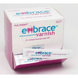 Embrace Varnish - Pulpdent (FV50)..50x.4ml packs       GIFT CARDS     -  $5, , PULPDENT - Canadian Dental Supplies, office supplies, medical supplies, dentistry, dental office, dental implants cost, medical supply store, dental instruments, dental supplies canada, dental supply, dental supply company 