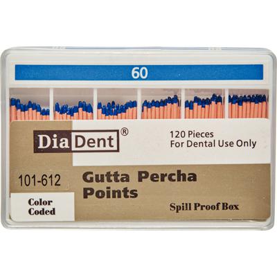 GP Spillproof   #60 Gutta Percha (Non-Marked) 120/box 101-612 - Diadent - Gift Card - $2