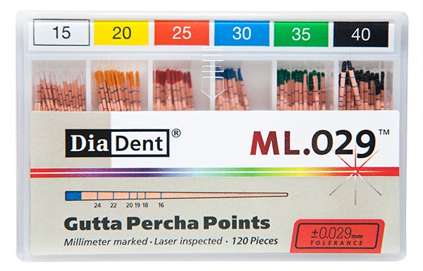 GP Spillproof   #45/80 ML .029 GUTTA PERCHA (ISO Sizes) 120/box ML 101-692 - Diadent - Gift Card - $5
