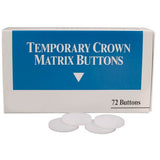 Matrix Buttons Temp Crown 72/Pk ..Advantage Dental Products Inc (100), , ADVANTAGE DENTAL - Canadian Dental Supplies, office supplies, medical supplies, dentistry, dental office, dental implants cost, medical supply store, dental instruments, dental supplies canada, dental supply, dental supply company 