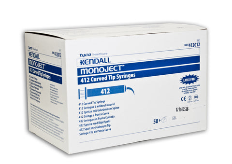 Monoject #412 Syringe Curved Tip 12cc 50/Bx Tyco Healthcare (8881412012)       GIFT CARDS     -  $5, , MONOJECT - Canadian Dental Supplies, office supplies, medical supplies, dentistry, dental office, dental implants cost, medical supply store, dental instruments, dental supplies canada, dental supply, dental supply company 