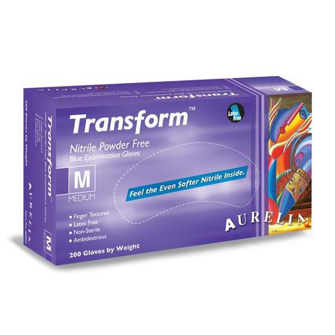2026-09 Expiry Nitrile Powder Free X-Small  Transform - Aurelia..100/box (9889A5)