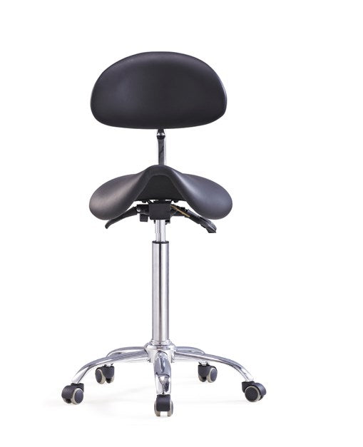 Flight Saddle Stool with Backrest - Flight Dental FD-FSSAD-605