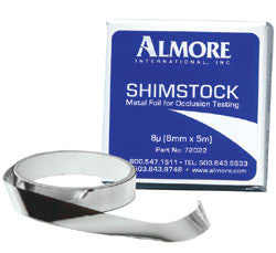 Shimstock Foil Roll 8mmx5m Ea ..Almore International Inc (72022)       GIFT CARDS     -  $5, , ALMORE - Canadian Dental Supplies, office supplies, medical supplies, dentistry, dental office, dental implants cost, medical supply store, dental instruments, dental supplies canada, dental supply, dental supply company 