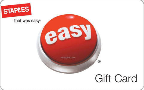 Staples Gift Card Gift Card -