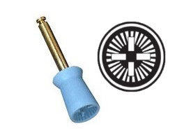Prophy Cups Latch type  Aqua - Team Technologies Imprinting (402-S-1000)..bag of 1000.