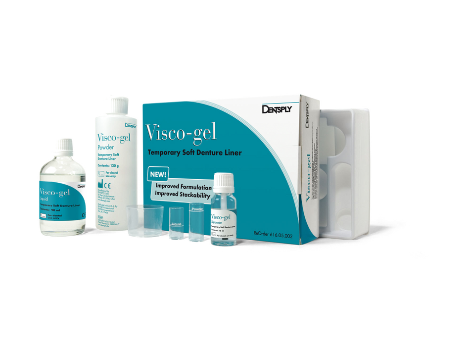 Visco-Gel Treatment Kit Tissue Cond Pk -Dentsply (61605002) - Gift Card - $5