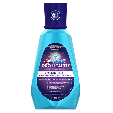 Crest Pro Health Rinse Mint 500ml, , PROCTOR & GAMBLE - Canadian Dental Supplies, office supplies, medical supplies, dentistry, dental office, dental implants cost, medical supply store, dental instruments, dental supplies canada, dental supply, dental supply company 