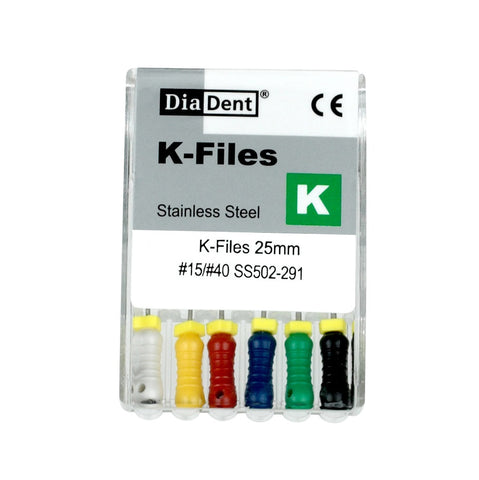 K-File 31mm   #15/40 6 files/box 502-391 - Diadent - Gift Card - $2   10+$5