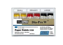 DIA-SYSTEM GTP.08 #40 Paper Points (Tulsa ProfileGT Taper Files) 100/box 244-608 - Diadent - Gift Card - $2