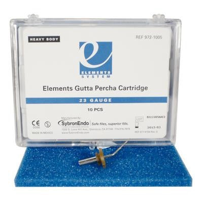 Elements Gutta Percha 23ga Hvy Cartridge 10/Pk  SybronEndo 972-1005       GIFT CARDS     -  $5, , SYBRON - Canadian Dental Supplies, office supplies, medical supplies, dentistry, dental office, dental implants cost, medical supply store, dental instruments, dental supplies canada, dental supply, dental supply company 