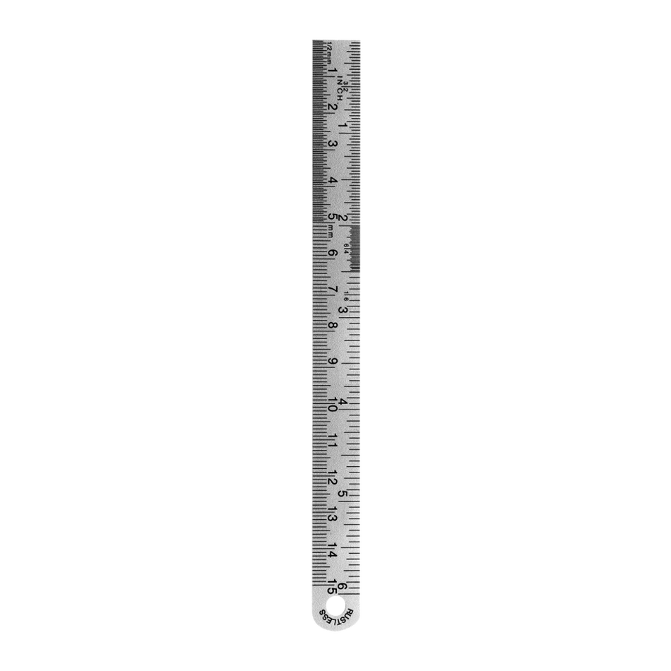 Stainless Steel Ruler 6"  HiTeck  HT-ERULE6