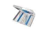 Sterilization Cassette for 10 Instruments - 200x145x32, Detachable  HiTeck  HT-HMCT-1610