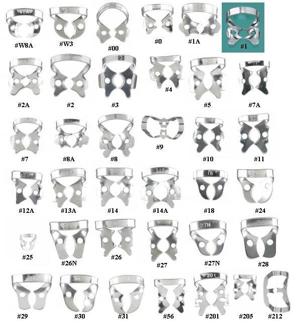DENTAL DAM CLAMP 25 Miltex #76D-25 - Gift Card - $2