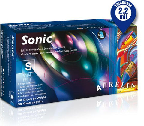 Nitrile Powder Free Sonic 300/box 10bx/case