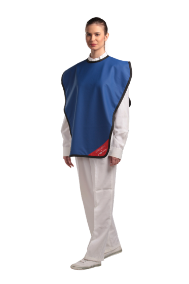 X-Ray Lead Apron Panoramic Poncho BLUE - 3D-XAP-BL - Gift Card - $25